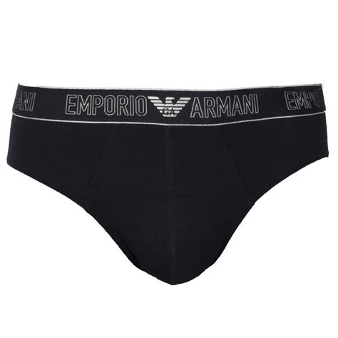 goed koop armani slip training zwart